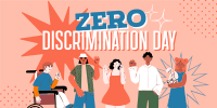 Zero Discrimination Advocacy Twitter Post