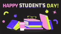 Bright Students Day Animation