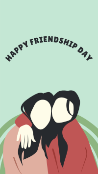 Happy Friendship Day Girl Friends Facebook Story