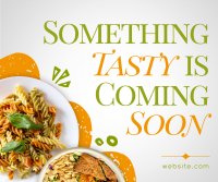 Tasty Food Coming Soon Facebook Post Image Preview