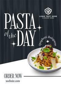 Elegant Pasta Day Flyer