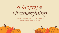 Happy Thanksgiving Facebook Event Cover