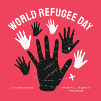 World Refugee Day Instagram Post example 4