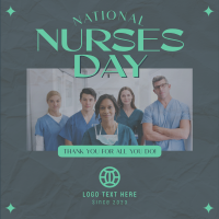 National Nurses Day Instagram Post example 1
