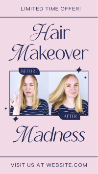 Hair Makeover Promo TikTok Video