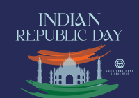 Celebrate Indian Republic Day Postcard