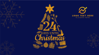 Jolly Christmas Countdown Facebook Event Cover