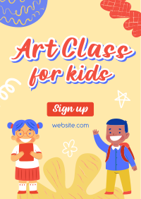 Kiddie Study with Me Poster