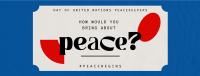 Contemporary United Nations Peacekeepers Facebook Cover Design
