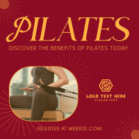 Pilates Sessions Instagram Post Design