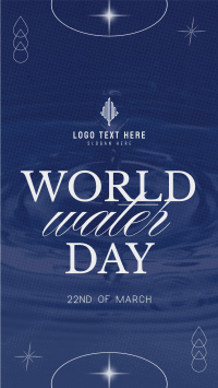 World Water Day Greeting Facebook Story