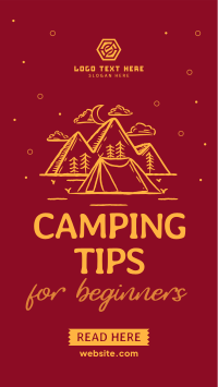 Camping Tips For Beginners Instagram Reel