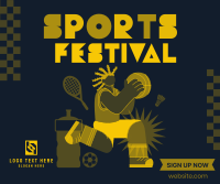 Go for Gold on Sports Festival Facebook Post