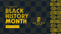 Black History Celebration Facebook Event Cover