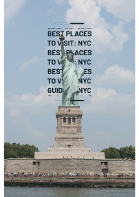 Best Places to Visit in New York City Poster