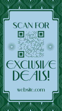 Geometric Deco Discount Facebook Story