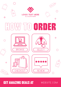 Simple Ordering Guide Flyer