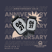 Anniversary Promo Instagram Post Design