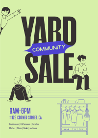 Community Yard Sale Poster