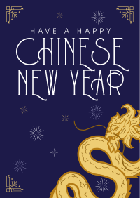 Majestic Chinese New Year Flyer