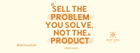 Sell the Problem Facebook Cover Image Preview