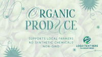 Minimalist Organic Produce Animation