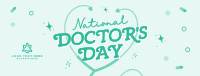 Quirky Doctors Day Facebook Cover