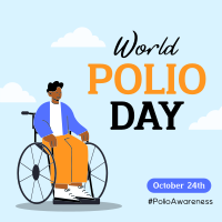 Polio Day Instagram Post example 3