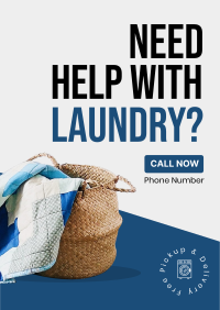 Laundry Delivery Flyer