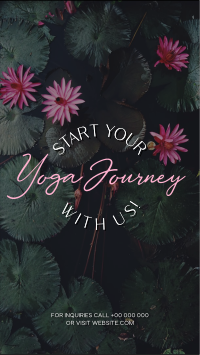 Yoga Journey YouTube Short Image Preview
