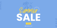 Island Summer Sale Twitter Post