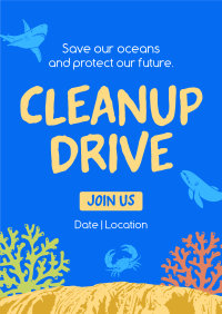 Ocean Conservation Flyer