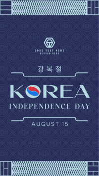 Independence Day of Korea TikTok Video