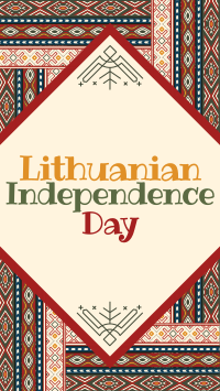 Folk Lithuanian Independence Day Instagram Reel