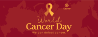 We Can Defeat Cancer Facebook Cover Image Preview