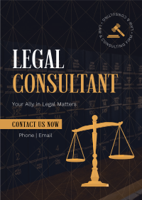 Corporate Legal Consultant Poster