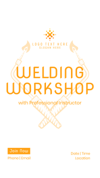 Welding Tools Workshop Instagram Story