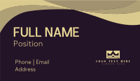 Analyst Business Card example 1