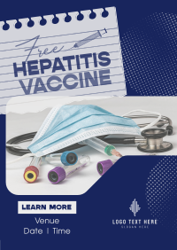 Contemporary Hepatitis Vaccine Poster