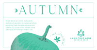 Autumn Pumpkin Facebook Ad