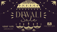 Diwali Lanterns Facebook Event Cover