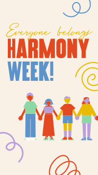 United Harmony Week Instagram Reel Image Preview