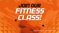 Join Fitness Class Animation