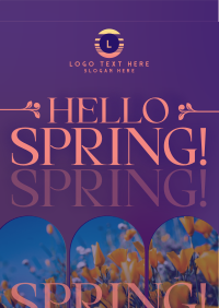 Spring Poster example 1