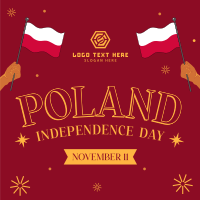 Poland Day Instagram Post