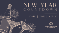 Countdown Fireworks Facebook Event Cover