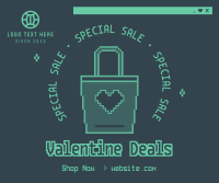 Pixel Shop Valentine Facebook Post