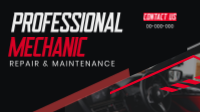 Automotive Professional Mechanic Animation