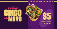 Playful Cinco De Mayo Facebook Ad