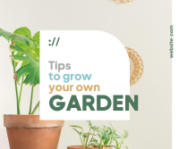 Garden Tips Facebook Post